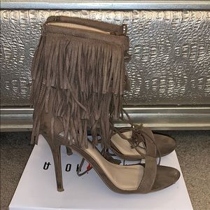 Suede Tassel Bottie